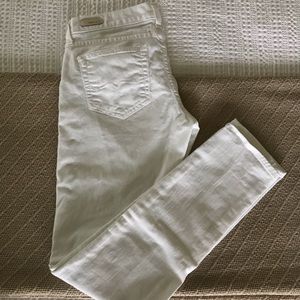 Red Engine Vintage Jean, White, Size 28